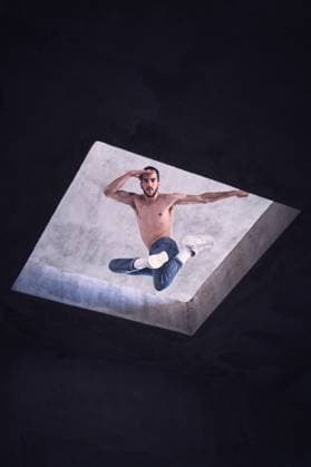 Young dancer jumping on roof, Model released Copyright: xPhilippexDegrootex MR