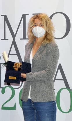 foto ipp clemente marmorino milano 21 12 2020 premio rosa camuna 2020 nella foto annalisa malara, l anestesista dell ospedale di Codogno che per prima scoprÃ¬ la presenza del Covid in Italia premio rosa camuna