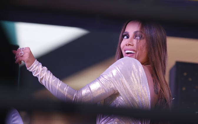 Anitta performs in Times Square on New Year s Eve on Thursday, December 31, 2020 in New York City. Pool  NYPX20201231225 GaryxHershorn