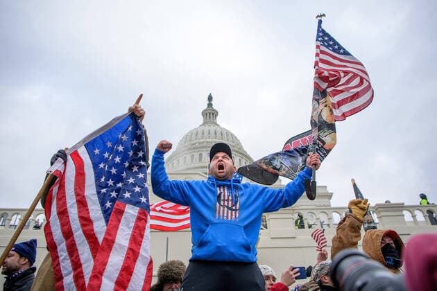 Bilder des Jahres 2021, News 01 Januar 210106 Pro-Trump supporters storms the United States Capitol Building during a March to Save America Rally on January 6, 2021 in Washington, DC, USA. Photo: Joel Marklund BILDBYRAN kod JM JM0057 bbeng politik politics *** 210106 Pro Trump supporters storms the United States Capitol Building during a March to Save America Rally on January 6, 2021 in Washington, DC, USA Photo Joel Marklund BILDBYRAN kod JM JM0057 bbeng politik politics,  Copyright: JOELxMARKLUND 1000136017st