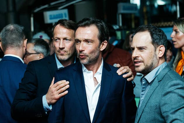 Koeln, Deutschland 14. Maerz 2017: Weltpremiere - Lommbock - Koeln - 2017 Moritz Bleibtreu, Lucas Gregorowicz, Wotan Wilke Möhring Moehring, Cinedom Nordrhein Westfalen *** Koeln, Germany 14 March 2017 World Premiere Lommbock Koeln 2017 Moritz Bleibtreu, Lucas Gregorowicz, Wotan Wilke Möhring Moehring, Cinedom Nordrhein Westfalen. Copyright: xFotostandx xMetzemacherx