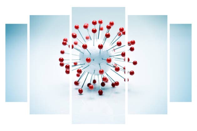 Coronavirus-Modell