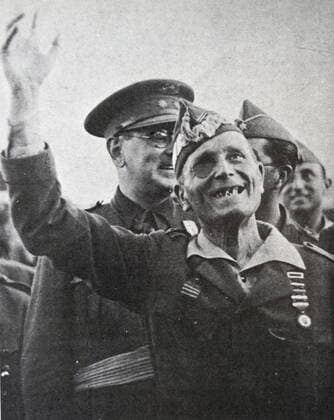 Jose Millan-Astray y Terreros (July 5, 1879 - January 1, 1954) was a fascist Spanish soldier, the founder and first commander of the Spanish Foreign Legion, and a major early figure of Francoist Dictatorship. WorldxHistoryxArchive 917_05_WHA_150_0333