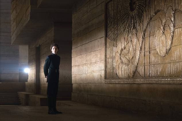 Timothee Chalamet, Dune (2021) Credit: Chiabella James Warner Bros. Pictures The Hollywood Archive Los Angeles CA  Copyright: xChiabellaxJamesx 34083018THA
