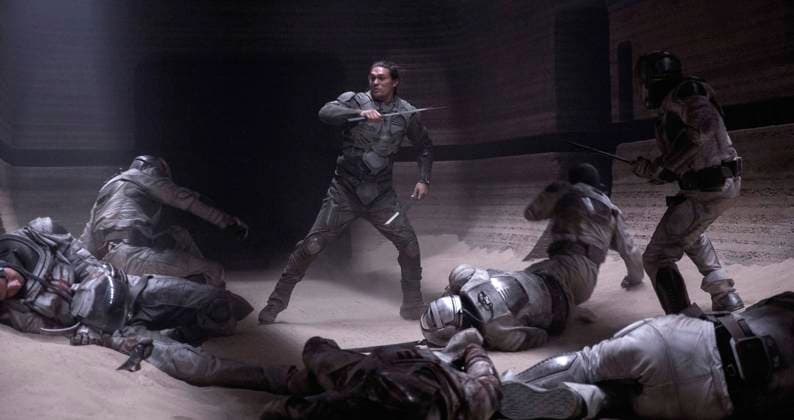 Jason Momoa, Dune (2021) Credit: Chiabella James Warner Bros. Pictures The Hollywood Archive Los Angeles CA  Copyright: xChiabellaxJamesx 34083019THA