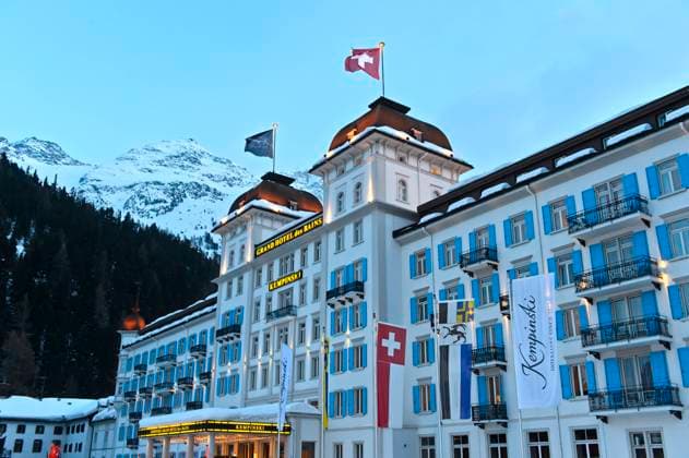 Grand Hotel des Bains Kempinski, St. Moritz, Graubünden, Schweiz *** Grand Hotel des Bains Kempinski, St. Moritz, Grisons, Switzerland *** Grand Hotel des Bains Kempinski, St Moritz, Grisons, Switzerland Grand Hotel des Bains Kempinski, St Moritz, Grisons, Switzerland