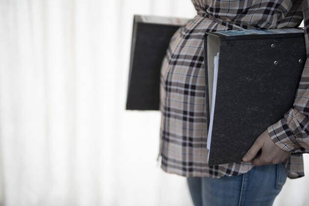 Thema: Mutterschutz, Arbeitsbelastung Bonn Deutschland *** Topic Maternity Protection, Workload Bonn Germany Copyright: xUtexGrabowsky photothek.netx