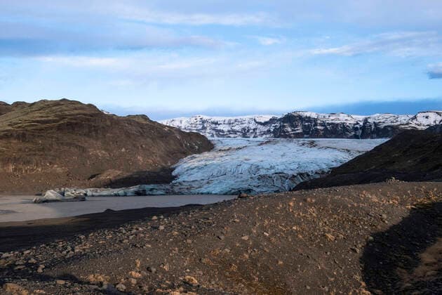 IMAGO Nature: Unsere Erde, Klimawandel, Gletscherschmelze Gletscherzunge Sólheimajökull im Süden Islands. Gletscherzunge Sólheimajökull *** Glacier tongue Sólheimajökull in the south of Iceland Glacier tongue Sólheimajökull