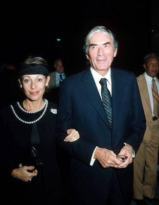 Gregory Peck And Veronique Peck 1981 Copyright: xRalphxDominguez MediaPunchx
