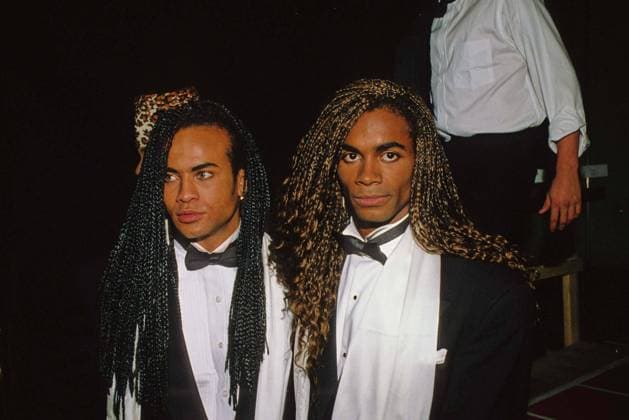 Milli Vanilli at the American Music Awards 1990 Copyright: xRalphxDominguez MediaPunchx