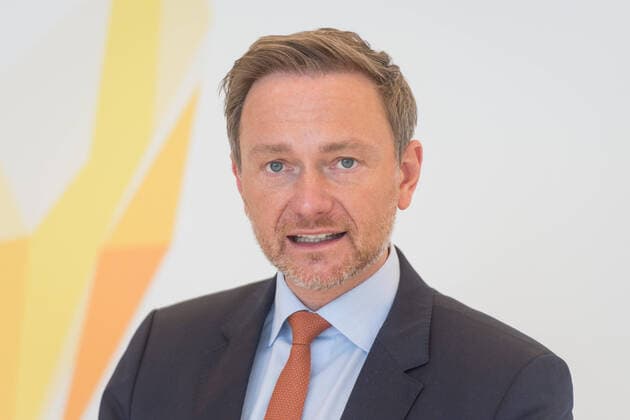 Berlin, Christian Lindner gibt Pressekonferenz im Bundestag Christian Lindner (Bundesvorsitzender FDP) während einer Pressekonferenz der fdp Fraktion im deutschen Bundestag am 26.01.2021. Berlin Bundestag Berlin Deutschland