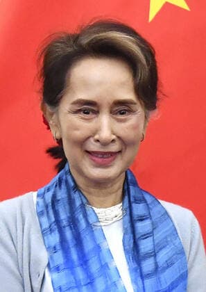 Myanmar leader Aung San Suu Kyi Myanmar leader Aung San Suu Kyi, seen in this file photo taken in April 2019, has been detained by the military along with other senior party officials, a spokesman for the ruling National League for Democracy said Feb. 1, 2021. 