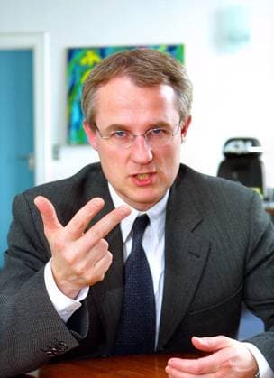 Foto: Henry H. Herrmann Thema: Finanzsenator Peter Kurth im Interview *** Photo Henry H Herrmann Topic Finance Senator Peter Kurth in interview Copyright: xIMAGOxHenryxHerrmannx0172x3011518x