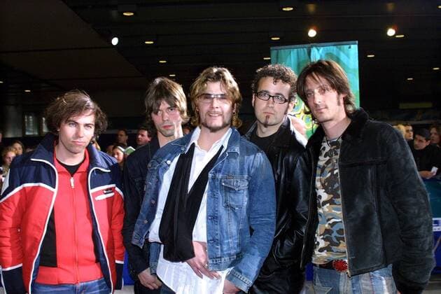 Echo 2002 Copyright: IMAGO. Herrmann : Thema: Verleihung des Deutschen Schallplattenpreieses Echo 2002 im ICC Berlin. Ankunft der Stars auf dem Roten Teppich mit: Reamonn Copyright: xEventpressxHerrmannx