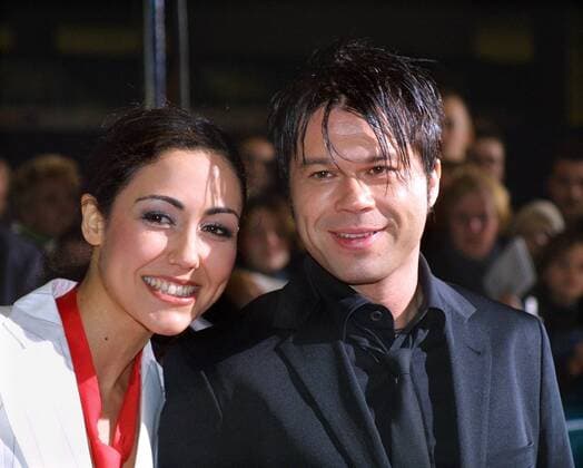 Echo 2002 Copyright: IMAGO. Herrmann : Thema: Verleihung des Deutschen Schallplattenpreieses Echo 2002 im ICC Berlin. Ankunft der Stars auf dem Roten Teppich mit: Anastasia Zampounidis mit Marcus Kavka Copyright: xEventpressxHerrmannx