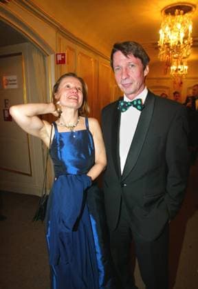 Presseball Copyright: IMAGO. Herrmann Datum: 11.01.2003 Senator Ehrhart Körting mit Ehefrau Juliane Thema: Berliner Presseball in der Staatsoper unter den Linden *** Press Ball Copyright IMAGO Herrmann Date 11 01 2003 Senator Ehrhart Körting with wife Juliane Theme Berlin Press Ball at the Staatsoper unter den Linden Copyright: xEventpressxHerrmannx