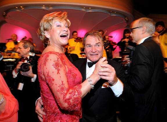 35. Deutscher Filmball 2008 Fritz und Angela Wepper beim 35. Deutscher Filmball 2008 im Hotel Bayrischer Hof in Muenchen am 19.01.2008. Copyright : IMAGO. Mathias Krohn EVENTPRESS *** 35 German Film Ball 2008 Fritz and Angela Wepper at the 35 German Film Ball 2008 at the Hotel Bayrischer Hof in Munich on 19 01 2008 Copyright IMAGO Mathias Krohn EVENTPRESS Copyright: xEventpress MathiasxKrohnx