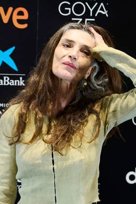 February 8, 2021, Madrid, Madrid, Spain: Angela Molina attends a press conference for her Honorary Goya Award at Academia de Cine on February 8, 2021 in Madrid, Spain Madrid Spain - ZUMAg15_ 20210208_zaf_g15_019 Copyright: xJackxAbuinx