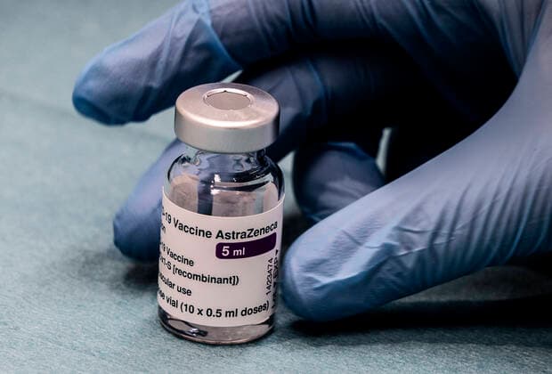 AstraZeneca vaccine i Bella Center , torsdag den 11. februar 2021. , Copenhagen Denmark