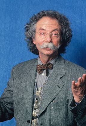 Moderator Jean Puetz posiert am 21.01.1997 bei der WDR Pressekonferenz *** Presenter Jean Puetz poses at the WDR press conference on 21 01 1997