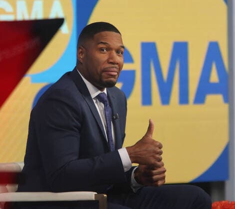 Bilder des Jahres 2021, Entertainment 02 Februar Entertainment Themen der Woche KW07 Entertainment Bilder des Tages February 15, 2021. Michael Strahan at Good Morning America in New York February 15, 2021 Copyright: xRW MediaPunchx