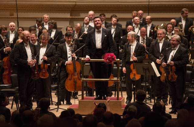 Staatskapelle in New York Konzert der Staatskapelle in der New Yorker Carnegie Hall unter der Fuehrung von Star-Dirigent Christian Thielemann.