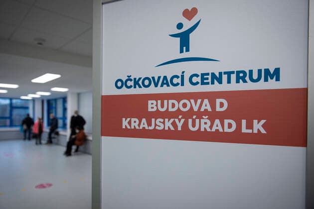 The large-capacity vaccination center against COVID-19 start operation on February 22, 2021, in Liberec, Czech Republic. In the Czech Republic continues vaccination of seniors against coronavirus. (CTKxPhoto RadekxPetrasek) CTKPhotoP202102220346101  PER 9