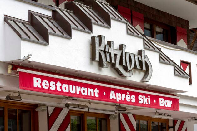 Apres Ski, Kitzloch Restaurant in Ischgl, Tirol, Österreich