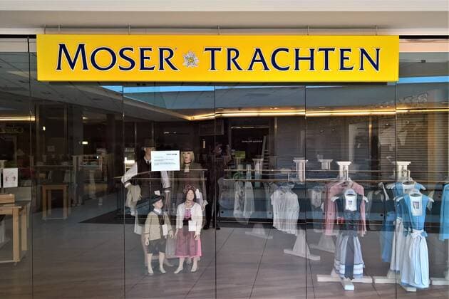 Moser Trachten, Trachtenmode Einzelhandel, Filiale Ingolstadt