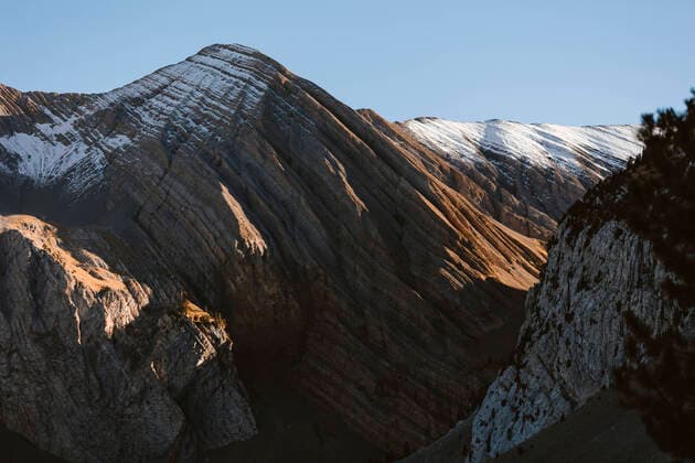 Spain, Huesca, Pyrenees mountain landscape OCAF00619