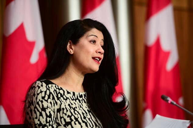 February 26, 2021, Ottawa, on, Canada: Dr. Supriya Sharma, chief medical adviser at Health Canada, holds a press conference in Ottawa on Friday, Feb. 26, 2021, to provide an update on the COVID-19 pandemic and vaccine rollout in Canada. Ottawa Canada  - ZUMAc35_ 20210226_zaf_c35_007 Copyright: xSeanxKilpatrickx