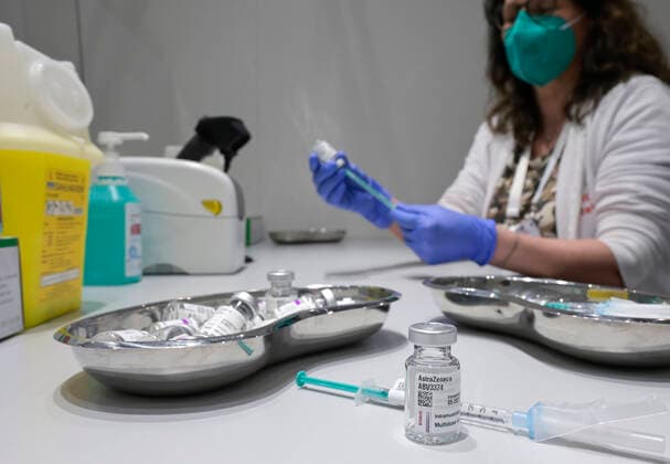 GERMANY, corona vaccine GERMANY, Hamburg, corona pandemic, largest vaccination center in Germany, for daily max 7000 people, british swedish vaccine AstraZeneca