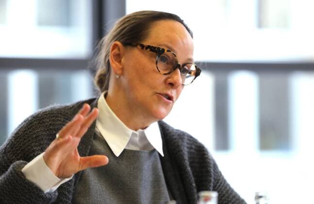 PK IHK Erfurt 01.03.2021 , Erfurt, IHK Erfurt, Pressekonferenz, Branchenvertreter diskutieren Öffnungsperspektiven für sicheren Neustart im Bild: Vertreterin der Veranstaltungsbranche Constanze Kreuser (Geschäftsführerin RAM Regio Ausstellungs GmbH)