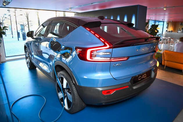 Volvo Cars presents the company s new electric car model Volvo C40 Recharge, in Stockholm, Sweden, on March 02, 2021. STOCKHOLM SWEDEN x10090x *** Volvo Cars presents the company s new electric car model Volvo C40 Recharge, in Stockholm, Sweden, on March 02, 2021 STOCKHOLM SWEDEN x10090x,  Copyright: xClaudioxBresciani TTx SWEDEN VOLVO C40 RECHARGE