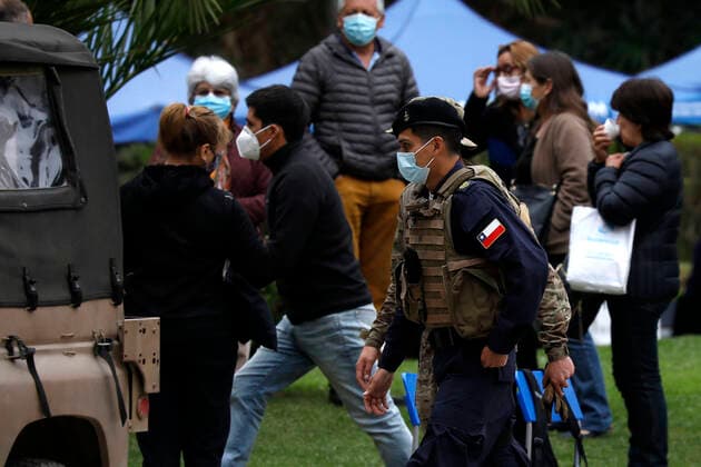 Vina del Mar, March 2, 2021 The vaccination process against Covid 19 continues in the Sausalito stadium Andres Pina Aton Chile, Vina del Mar Chile Aton 491613  Copyright: ANDRESxPINA ATONxCHILE