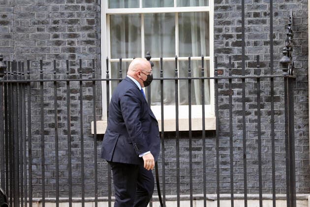 March 2, 2021, London, England, United Kingdom: UK Minister for Covid Vaccine Deployment NADHIM ZAHAWI arrives in Downing Street. London United Kingdom - ZUMAs262 20210302_zip_s262_064 Copyright: xTayfunxSalcix