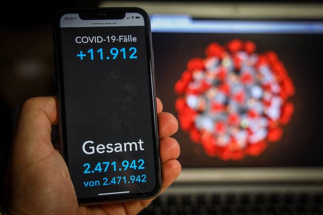 Coronavirus in Deutschland - Covid-19-Dashboard des Robert Koch-Institut 04.03.2021: Robert Koch-Institut: COVID-19-Fälle 2.471.942. Zugang um 11.912 gegenüber dem Vortag.