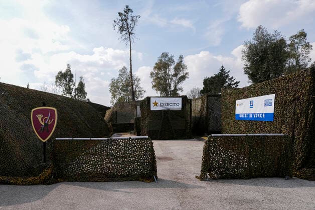 Italy: Vaccine, Italian army Italian army in the fight against the Covid-19 pandemic. The latest news concerns the inauguration of the Defence Vaccination Centre at the Ferrari Orsi Barracks in Caserta, home of the Garibaldi Brigade of Bersaglieri, which is the largest vaccination centre in Campania. It was set up by the Caserta local health authority in collaboration with soldiers from the Armed Forces. ABPH5051 Copyright: xAntonioxBalascox