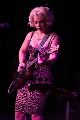 BOCA RATON - MARCH 04: Samantha Fish performs at The Funky Biscuit on March 4, 2021 in Boca Raton, Florida. Copyright: xmpi04 MediaPunchx