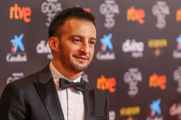 March 6, 2021: 6 March 2021 (Malaga), the director of Cinema Alejandro Amenabar poses on the red carpet the Gala of the 35th edition of the Goya in the photocall of the Spanish Film Awards. - ZUMAc161 20210306_zap_c161_114 Copyright: xLorenzoxCarnerox