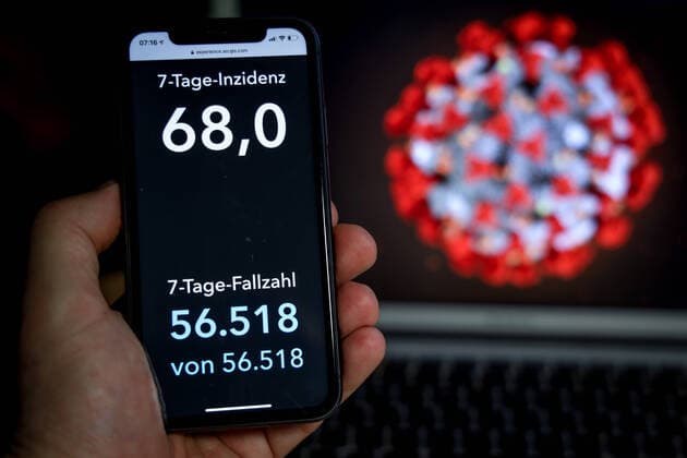 News Themen der Woche KW10 News Bilder des Tages Coronavirus in Deutschland - Covid-19-Dashboard des Robert Koch-Institut 08.03.2021: Robert Koch-Institut: 7-Tage-Inzidenz 68,0. 7-Tage-Fallzahl 56.518.