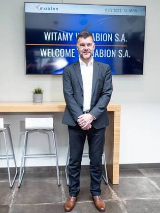 KONSTANTYNOW LODZKI 08.03.2021 FIRMA MABION SA SZYKUJE SIE DO PRODUKCJI BIALKA REAKTYWNEGO SZCZEPIONKI COVID-19 FIRMY NOVAVAX . NZ DIRK KREDER PREZES MABION . FOT MIKOLAJ ZACHAROW NEWSPIX --- Newspix.pl POLAND, KONSTANTYNOW LODZKI 08.03.2021 THE COMPANY MABION SA IS PREPARING FOR THE PRODUCTION OF THE COVID-19 VACCINE REACTIVE VACCINE BY NOVAVAX COMPANY  em13P3080347
