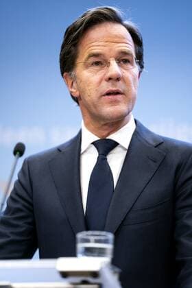DEN HAAG - Demissionair premier Mark Rutte geeft een toelichting op de coronamaatregelen in Nederland. ANP BART MAAT Copyright: xHollandsexHoogtex xxANPx x429017637x