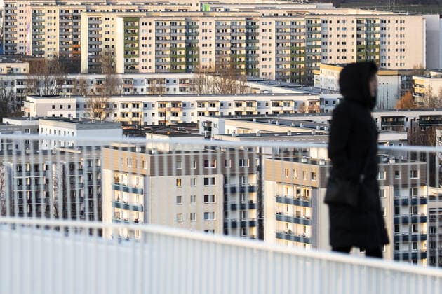 IMAGO Creative: Stadtlandschaften - Straßen von Berlin Sozialer Wohnraum in Marzahn und Hellersdorf, aufgenommen in Berlin, 08.03.2021. Berlin Deutschland