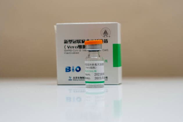 March 9, 2021, Firmat, Santa Fe, Argentina: Illustrative image of the Chineses Sinopharm vaccine against COVID-19. Firmat Argentina - ZUMAm105 20210309_zaf_m105_016 Copyright: xPatricioxMurphyx