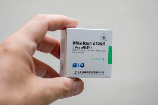 March 9, 2021, Firmat, Santa Fe, Argentina: Illustrative image of the Chineses Sinopharm vaccine against COVID-19. Firmat Argentina - ZUMAm105 20210309_zaf_m105_019 Copyright: xPatricioxMurphyx