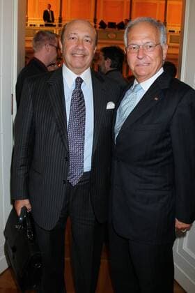 Igor S. ivanov ( em. Russischer Aussenminister ) und Wolfgang Ischinger bei der Festveranstaltung zum 50-jaehrigen Jubilaeum des Bergedorfer Gespraechskreises einer Veranstaltung der Koerber- Stiftung in Berlin. BundespraesidentWulff eroeffnet 149. Bergedorfer Gespraechskreis im Konzerthaus Berlin am Gendarmenmarkt. *** Igor S ivanov em Russian Foreign Minister and Wolfgang Ischinger at the ceremony marking the 50th anniversary of the Bergedorfer Gespraechskreis an event organized by the Koerber Foundation in Berlin German President Wulff opens 149 Bergedorfer Gespraechskreis at the Konzerthaus Berlin am Gendarmenmarkt Copyright: xEventpressxHerrmannx