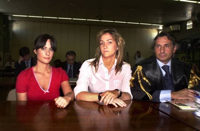 GUCCI PROCESS ALESSANDRA AND ALLEGRA GUCCI DAUGHTERS OF PATRIZIA REGGIANI AT THE REVIEW PROCESS AT THE COURT OF APPEAL OF VENICE 4 SECTION AVVOCATO BUONGIORNO (VENICE - 2004-07-09, Maurizio Maule) ps the photo can be used in respect of the context in which it was taken, and without the defamatory intent of the decorum of the people represented (PHOTO REPERTORY - 2021-03-10, Maurizio Maule) p.s. la foto e utilizzabile nel rispetto del contesto in cui e stata scattata, e senza intento diffamatorio del decoro delle persone rappresentate  Copyright: xMaurizioxMaulex xIPAx xFOTOGRAMMAx