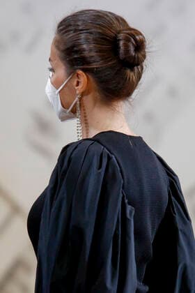 MADRID, SPAIN - March 10: **NO SPAIN** Queen Letizia of Spain attends 19th Concert In Memoriam for Victims of Terrorism at National Auditorium on March 10, 2021 in Madrid, Spain. Copyright: xJimmyxOlsen MediaPunchx