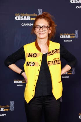 Corinne Masiero CELEBRITES : 46e Ceremonie des Cesar 2021 - Paris - 12 03 2021 ThomasSamson Pool PANORAMIC 